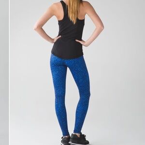 LULULEMON Wunder Under Pant 4 Samba Snake like new!